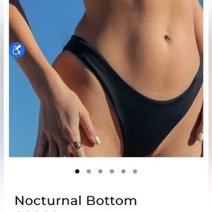 NWT Dippin Daisys Nocturnal Bottom (Black)